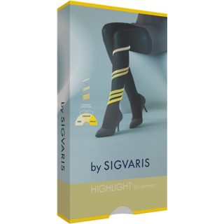 Sigvaris HIGHLIGHT Women A-G M normally open base with Sensi Nova adhesive border dune 1 pair