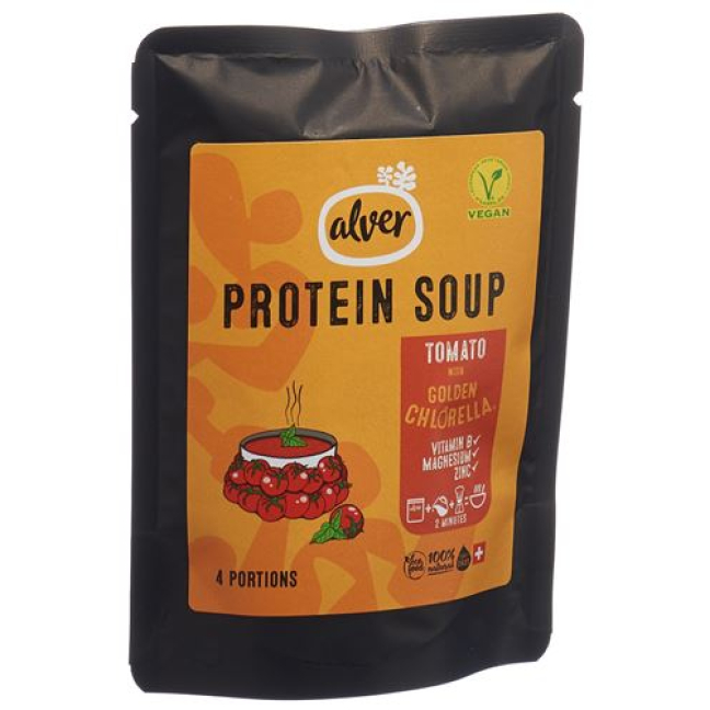 Alver Golden Chlorella - Protein Soup Tomato Btl 80 g