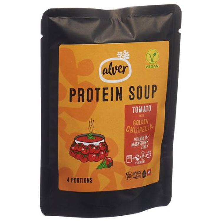 Alver Golden Chlorella - Protein Soup Tomato Btl 80 g