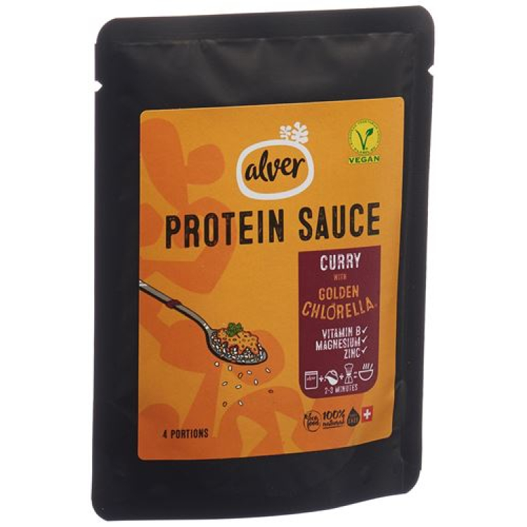 Alver Golden Chlorella - protein sauce Curry Btl 50 g