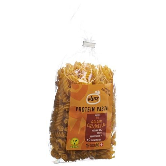 Alver Golden Chlorella Pasta Fusilli Bag 300 g