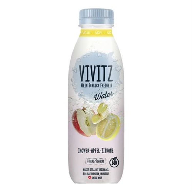 VIVITZ Water ginger-apple-lemon 6 Fl 0.5 lt