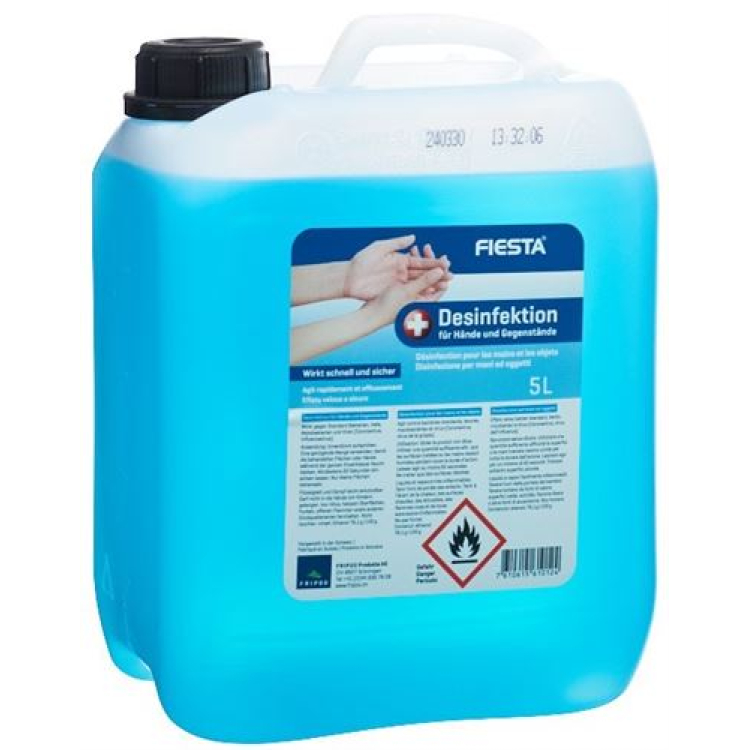 FIESTA Desinfektion für Hände und Gegenstände Fl 500 ml