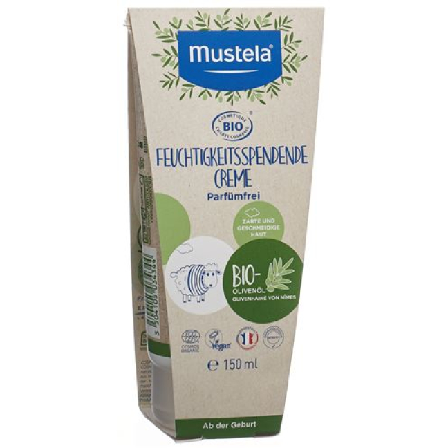 Mustela crema hidratante BIO 150 ml