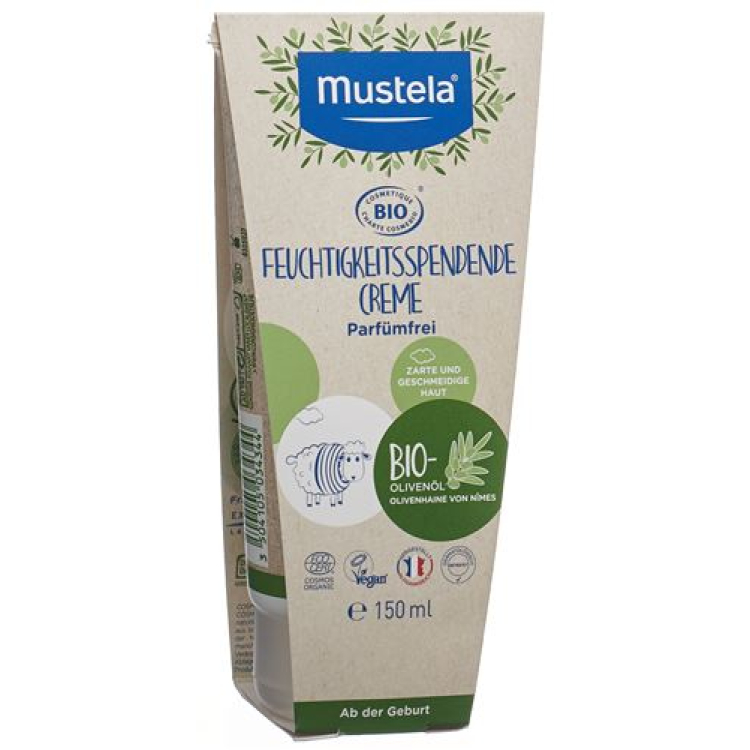 Mustela hidratáló krém BIO 150 ml