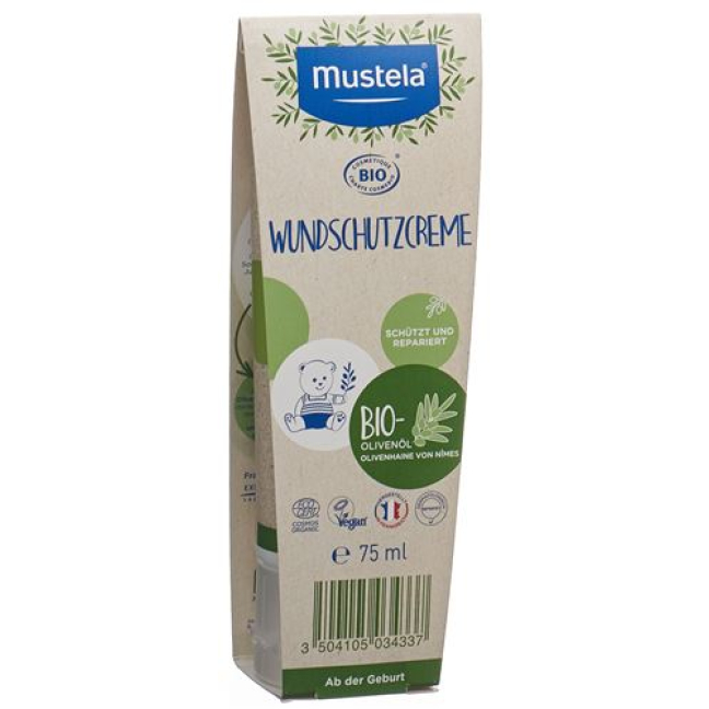Mustela wound protection cream BIO 75 ml