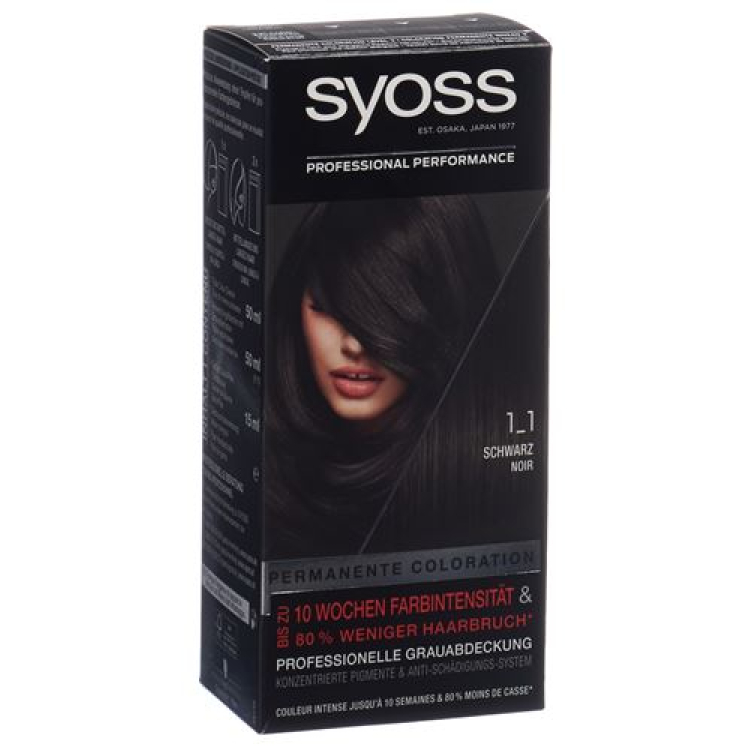 Syoss Baseline 1-1 Black