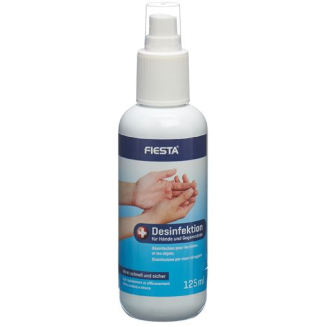 FIESTA disinfectant for hands and objects Fl 125 ml