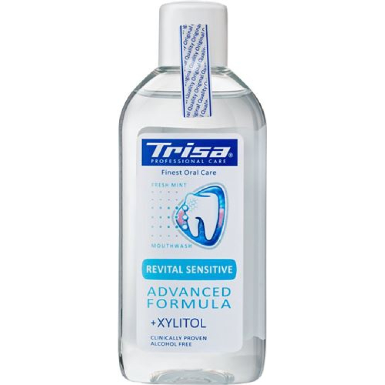 Trisa szájvíz Revital Sensitive Fl 100 ml