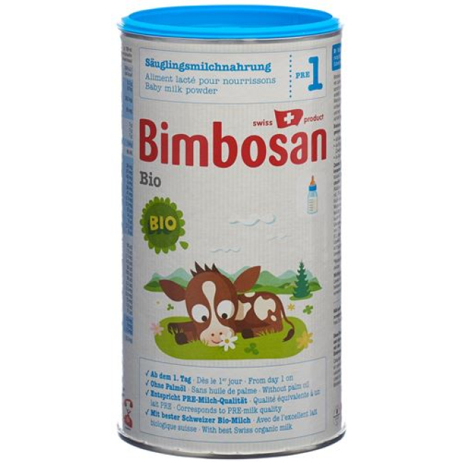 Bimbosan Bio 1 פורמולה לתינוק 400 גרם