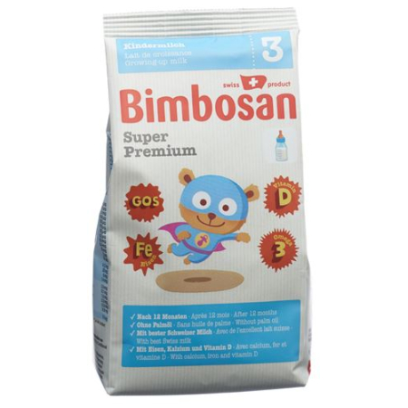 Bimbosan Super Premium 3 Dječje mliječno punjenje 400 g