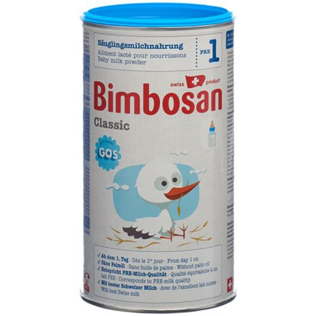 Bimbosan Classic 1 Baby რძე 400 გრ