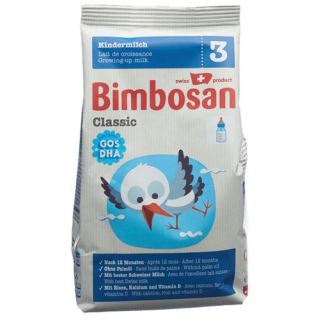 Bimbosan Classic 3 Бебешко мляко пълнител 400гр