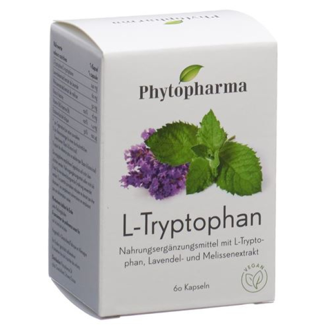 Phytopharma L-trüptofaan 60 kapslit