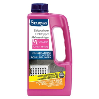 Starwax drain cleaner Hair Fl 1 lt