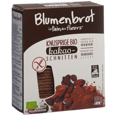 Blumenbrot crispy skiver kakao 160 g