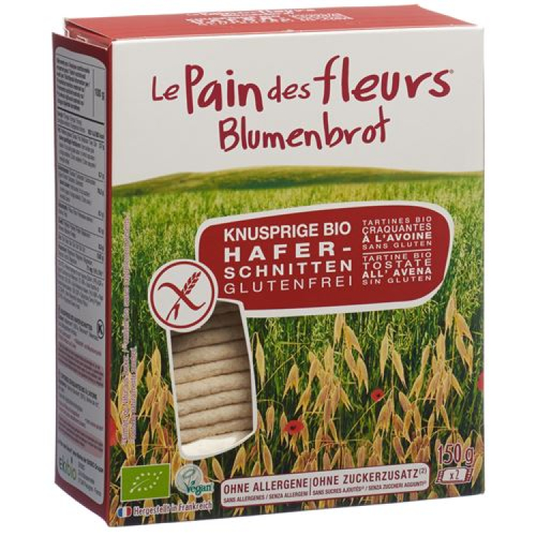 Blumenbrot Crunchy Slices Havre 150 g