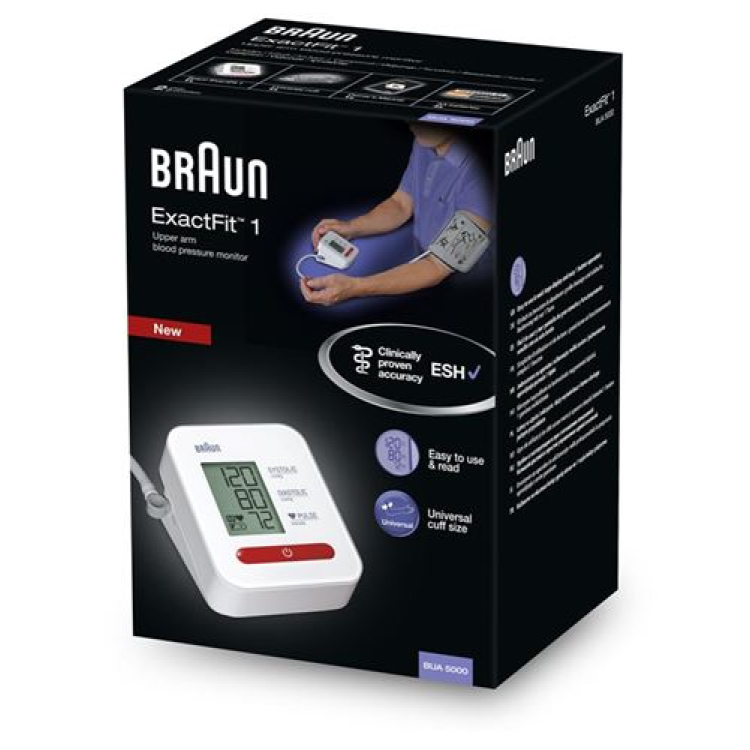 Braun ExactFit Blutdruckmessgerät 1 BUA 5000