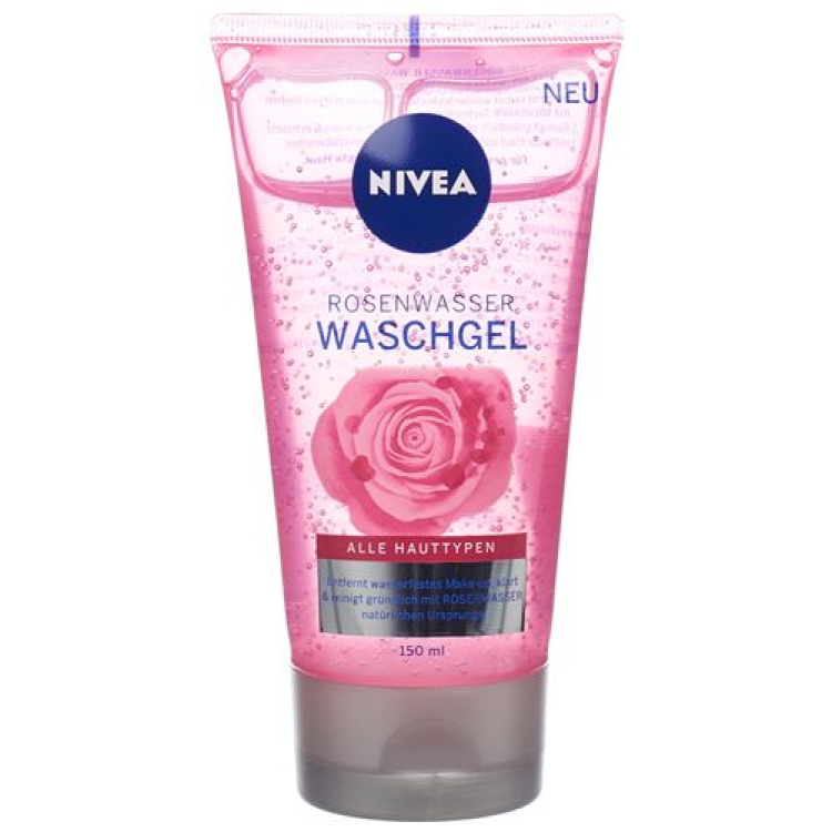 Nivea Rose Water Wash Gel 150 ml