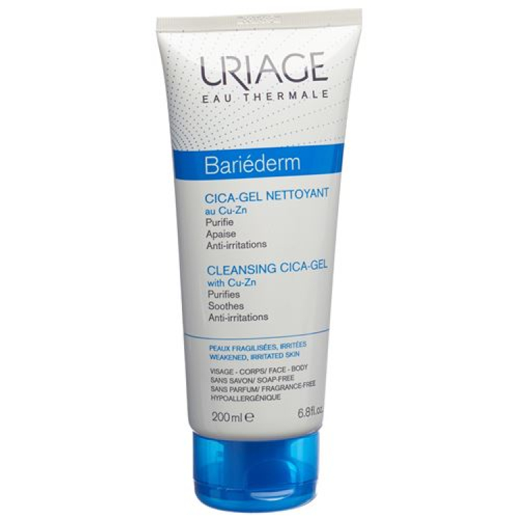 URIAGE Bariéderm Cica-gel Tb 200 ml