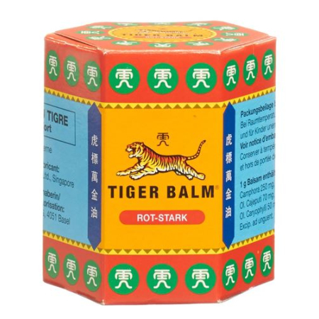 Tiger Balm merhem kırmızı-güçlü kap 19.4 g
