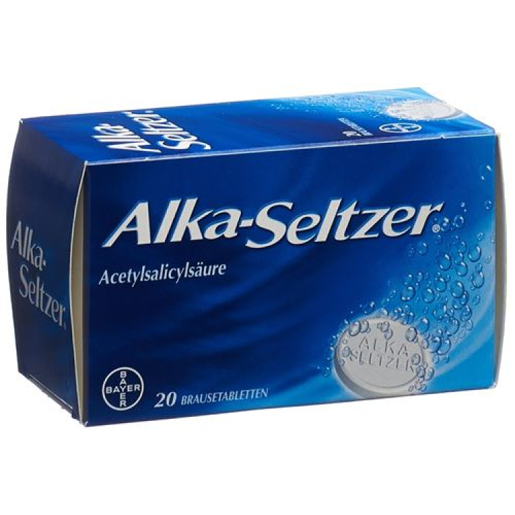 Αναβράζοντα δισκία Alka Seltzer 10 x 2 τεμ