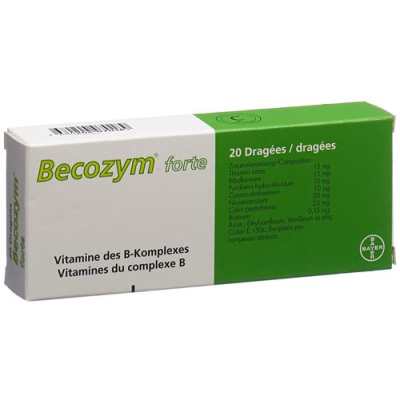 Becozym forte drag 20 pc