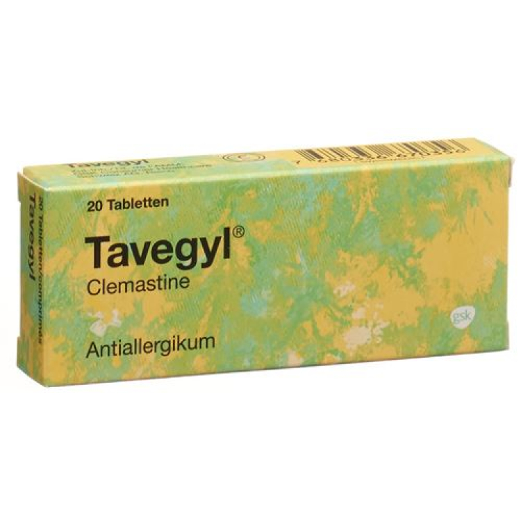 Tavegyl 1 mg 20 tablets