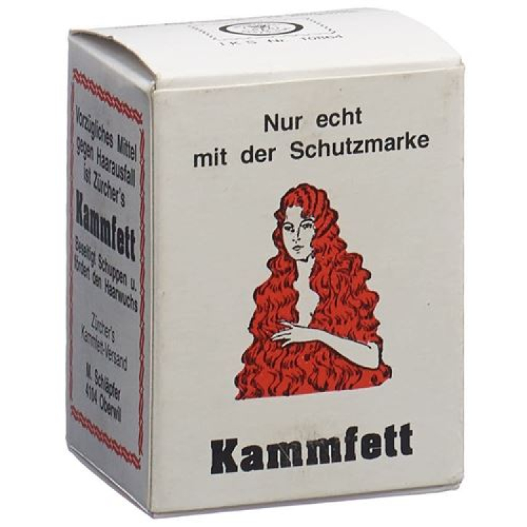 Zürcher Kammfett Topf 30 ml