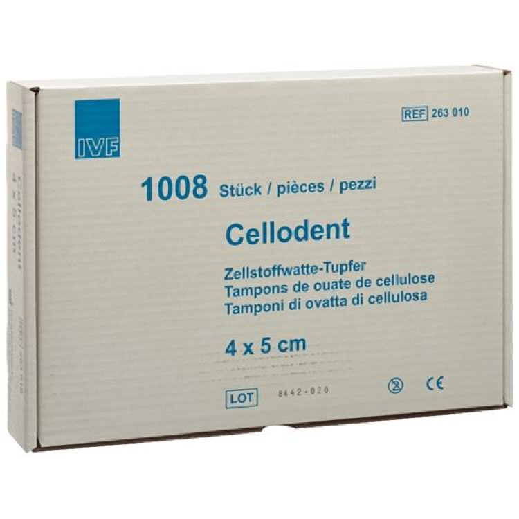 Cellodent Swab 4 x 5cm 12 x 1008 lembar