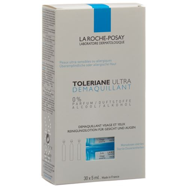 La Roche Posay Toleriane Respect démaquillant yeux 30 x 5 ml