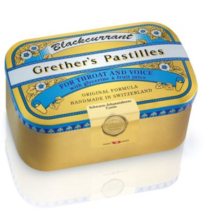 Grethers Pastilles Cassis Ds 440 g