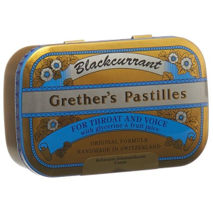 Grethers Pastilles Cassis Ds 110 g