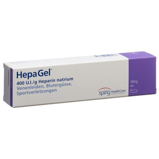 HepaGel: Topical Heparin Gel for Varicose Veins & Bruise Treatment