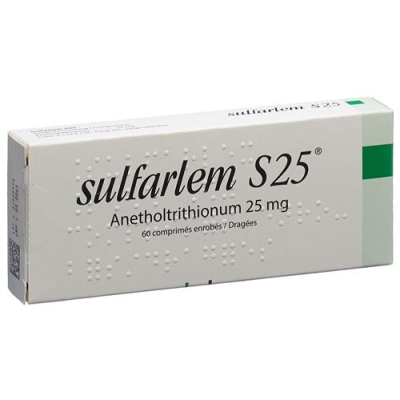 Sulfarlem s25 60 dražé