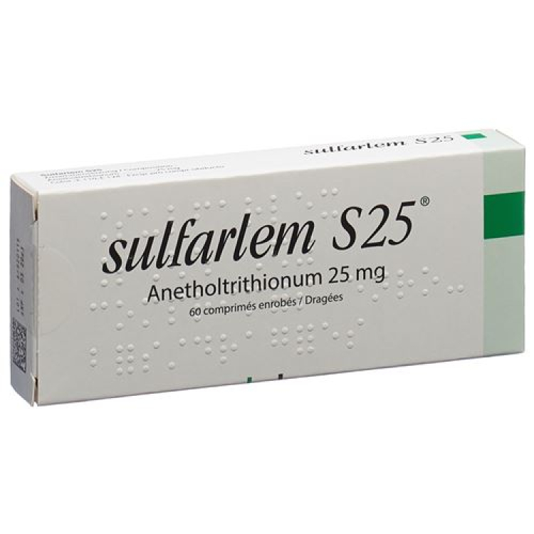 Sulfarlem S25 60 дражета