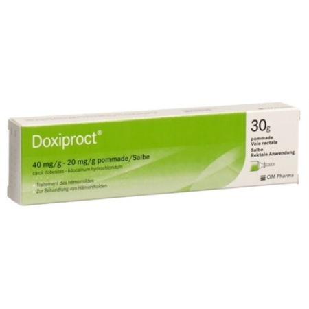 Buy Doxiproct Ointment Tb 30 g Online - Body Care & Cosmetics - Beeovita
