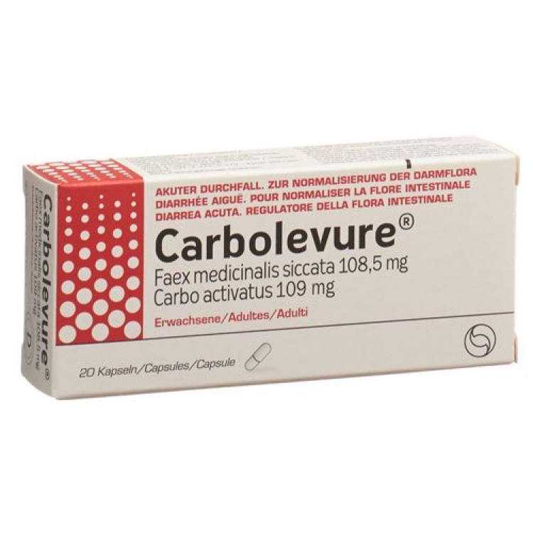 Carbolevure Cape adults 20 pcs