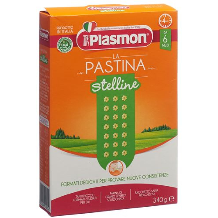 Παστίνα Plasmon stelline 340 γρ