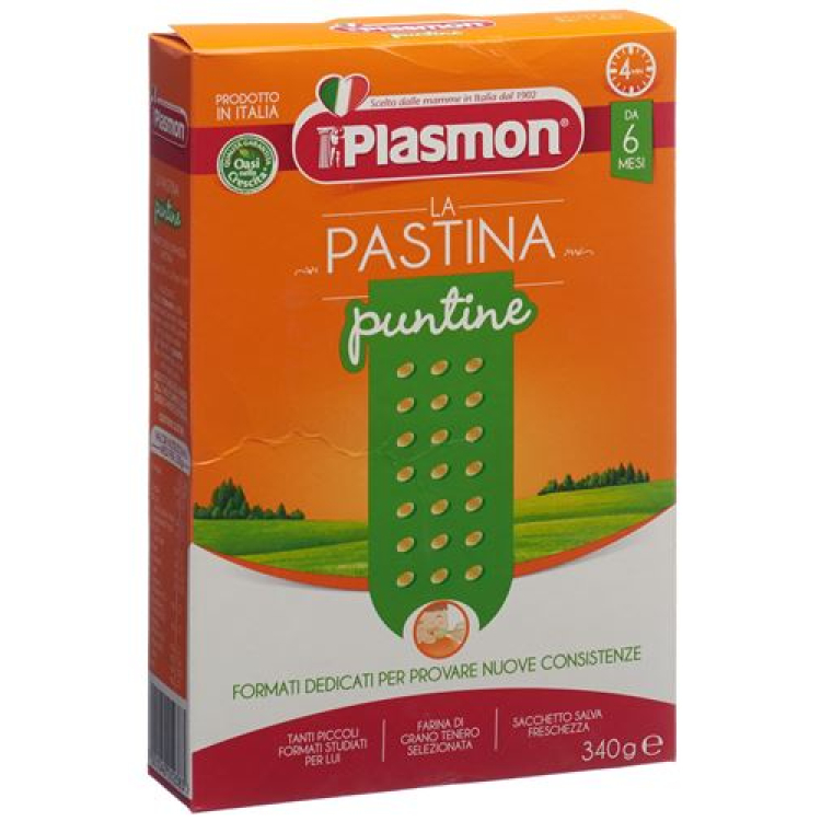 PLASMON 파스티나 푼틴 340g