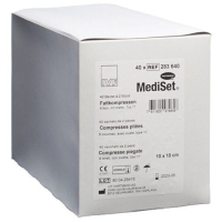 Mediset IVF 折叠压缩棉 17 型 10x10cm 8 次无菌 40