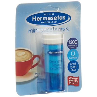 טבליות מקוריות של hermesetas disp 1200 יח'