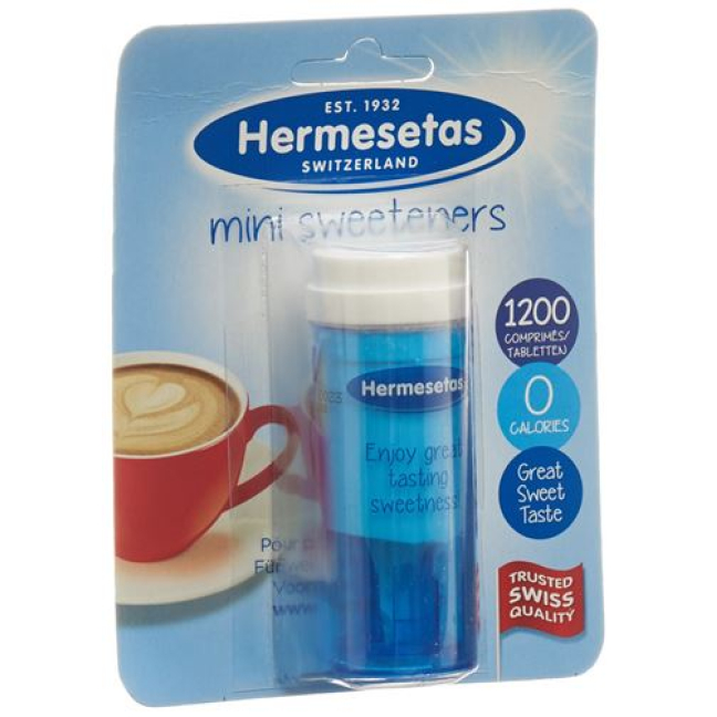 Hermesetas comprimidos originais Disp 1200 unid.