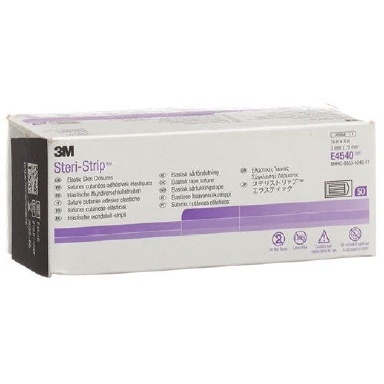 3M Steri Strip 3x75mm λευκό ενισχυμένο 50 x 5 τμχ