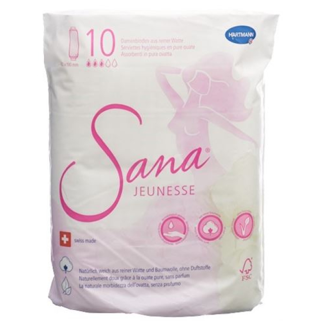 SANA JEUNESSE pads self-adhesive 10 pcs