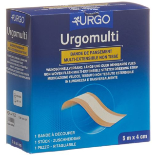 Urgomulti quick bandage 5mx4cm skin-colored