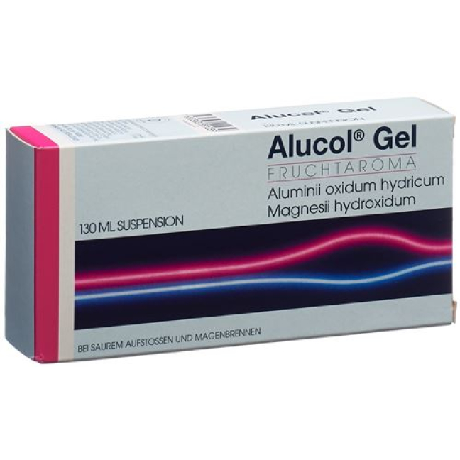 Alucol gelis Susp fruit Fl 130 ml