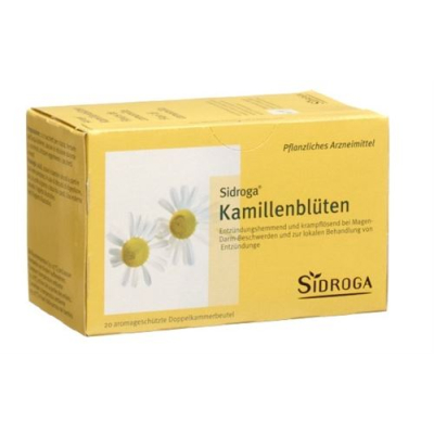 Sidroga cvetovi kamilice 20 bag 1,5 g