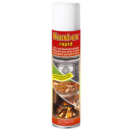 Crustal Ex Rapid spray de limpeza para grelhas 400 ml