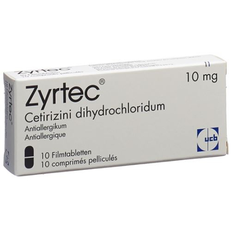Zyrtec Filmtable 10 mg 10 buah